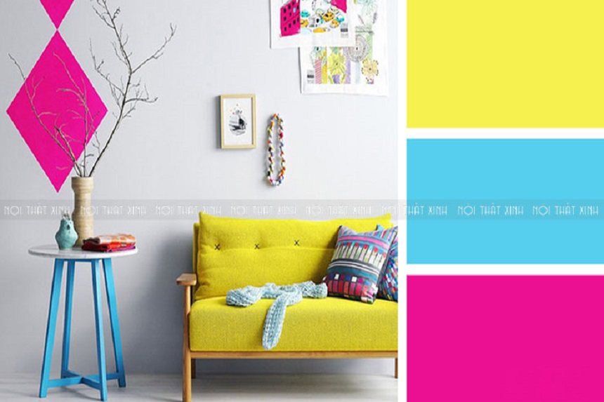 10 điều cần nhớ trong thiết kế nội thất đẹp với những màu sắc phối màu