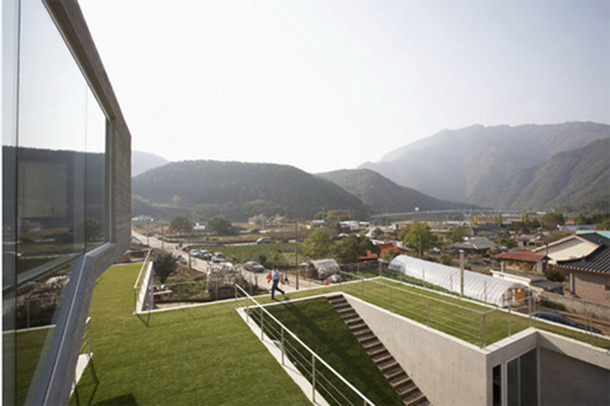 Biệt thự xanh giành giải kiến trúc của diễn viên Won Bin