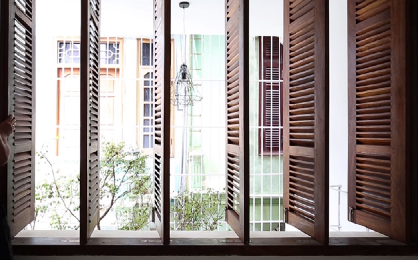 Thiết kế mẫu nhà đẹp tại Hà Nội trong ngõ những tràn ngập ánh sáng