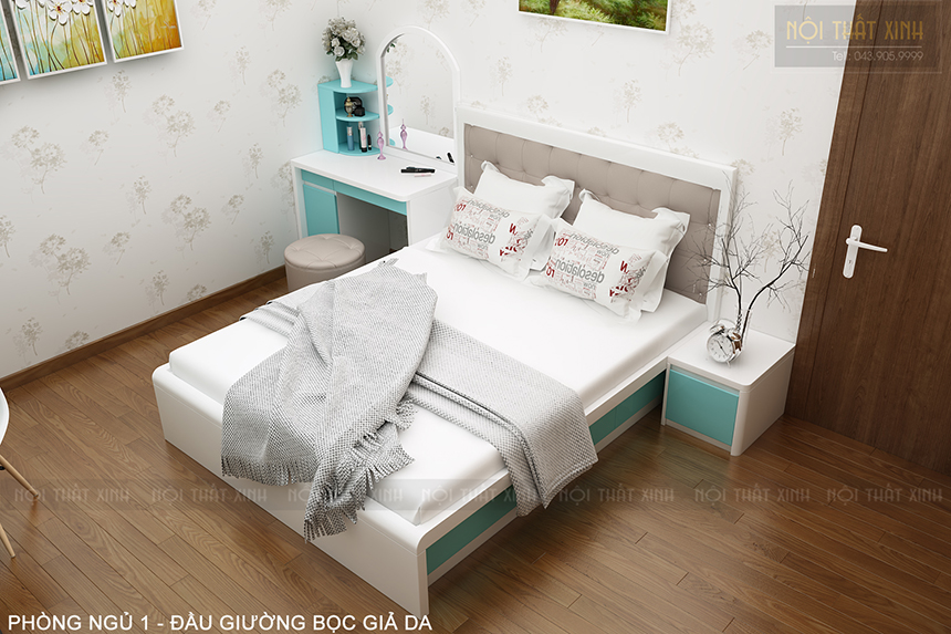 Thiết kế nội thất chung cư Mr.Minh - Linh Đàm