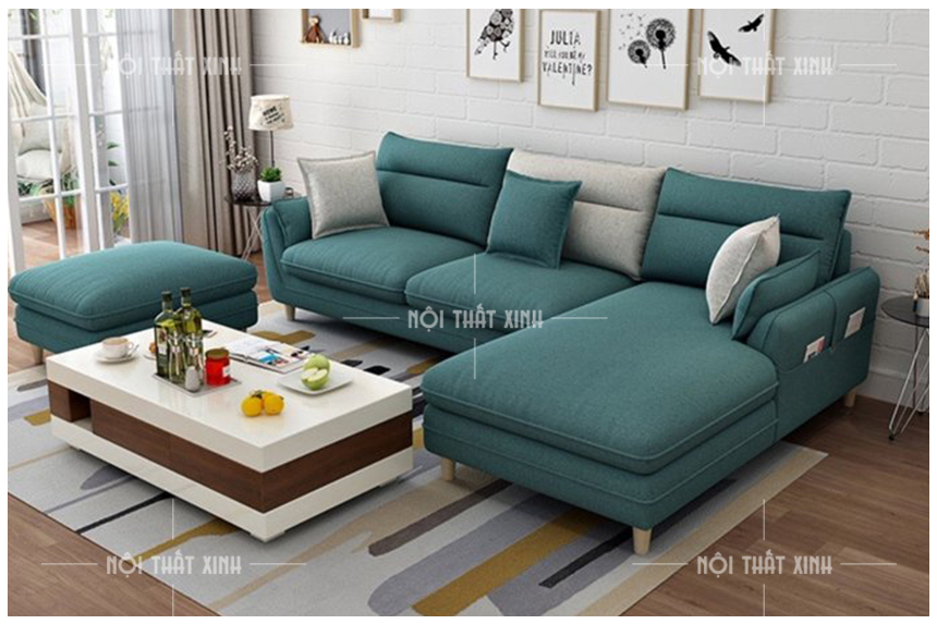 Tổng hợp các mẫu sofa góc cho phòng khách nhỏ đẹp thêm rộng