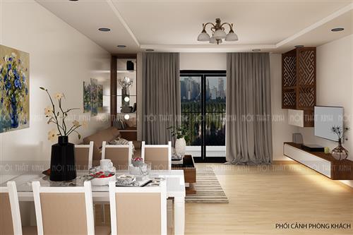 Thiết kế nội thất chung cư Time City - Mr.Vinh