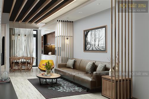 Thiết kế nội thất chung cư Mr.Hải - Định Công
