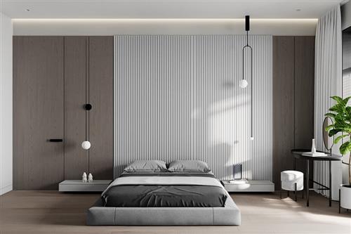 Thiết kế phong cách phòng ngủ tối giản tạo giấc ngủ ngon