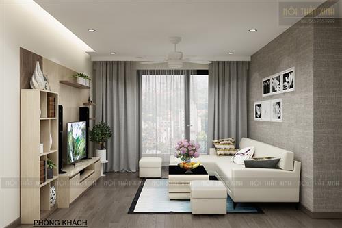 Thiết  kế nội thất chung cư Mr.Cường - Ecogreen City