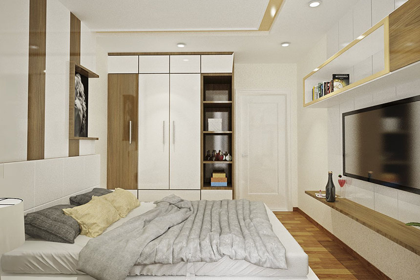 Mẫu thiết kế nội thất chung cư 3 phòng ngủ dành cho ba thế hệ