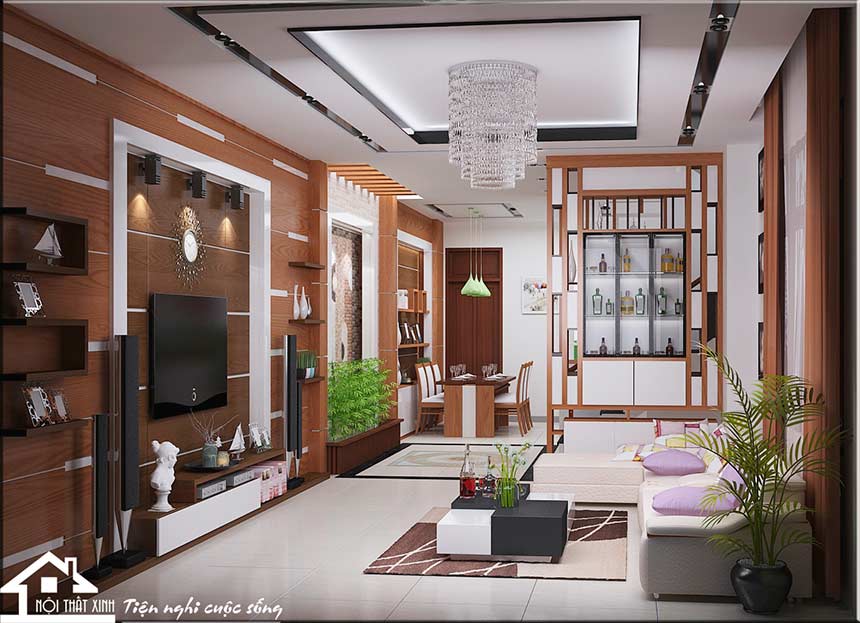 Thiết kế nội thất nhà phố 4 tầng - Bỉm Sơn, Thanh Hóa