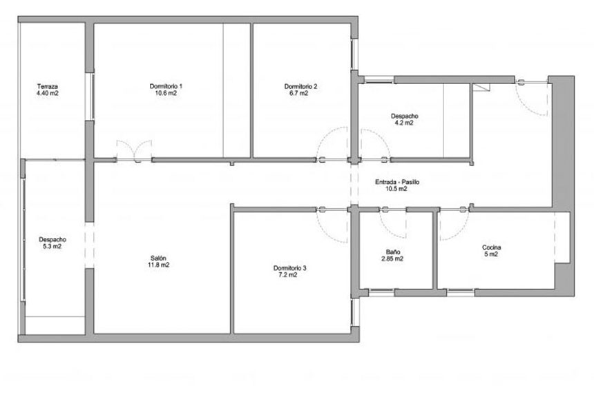 Mẫu thiết kế nội thất căn hộ chung cư 60m2 hiện đại, thông minh