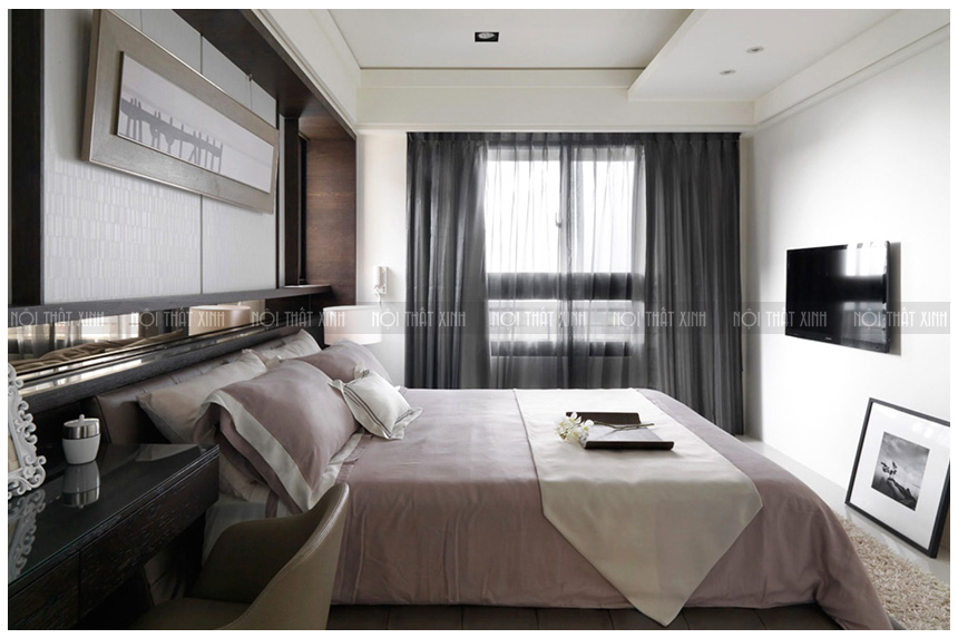 Thiết kế nội thất chung cư Hồng Hà Tower 89 Thịnh Liệt - Ms Phương