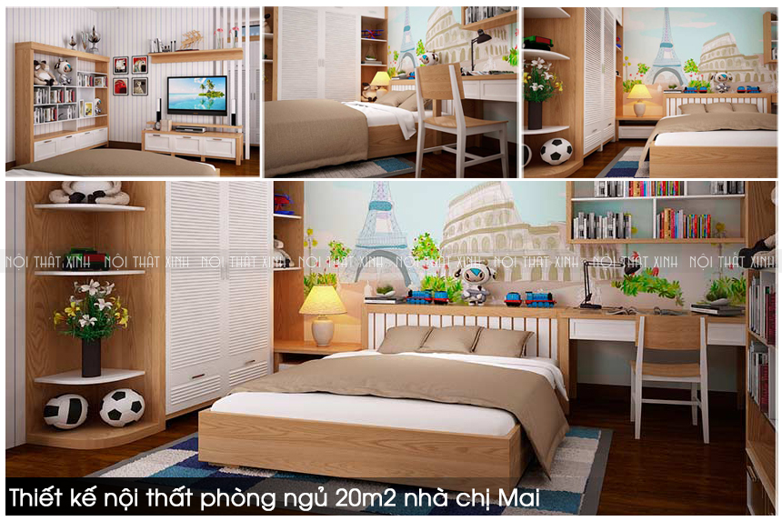 Thiết kế thi công nội thất căn hộ tại Hà Nội Không giới hạn