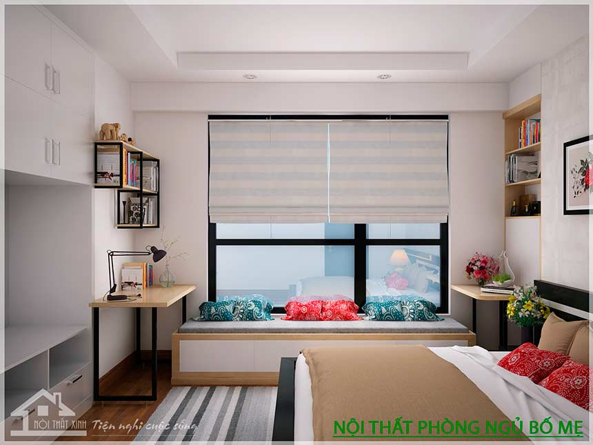 Thiết kế nội thất phòng ngủ Ms.Hạnh - Time City