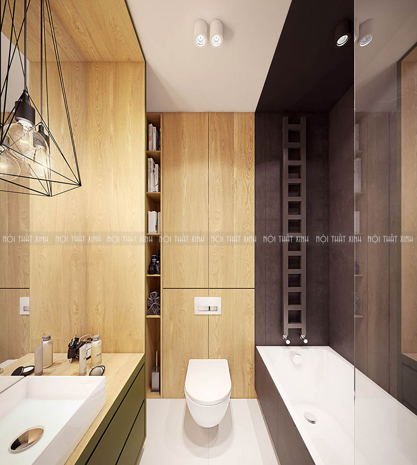 Thiết kế thi công nội thất gỗ cho không gian sống mộc mạc