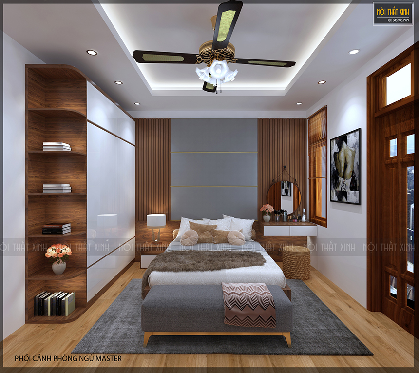 Thiết kế thi công nội thất trọn gói nhà phố hiện đại Mr Tuyển - Thanh Oai